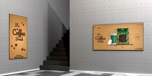 Instore Wall Mount Display