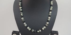 Bone Beaded Necklace