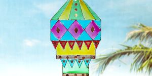 Diamond Shape Lantern