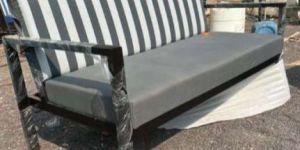 Three Seater Designer Stainless Steel Sofa
