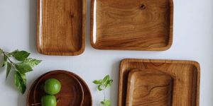 Wooden Fancy Serving Tray