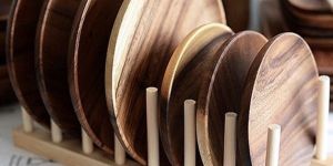 Wooden Plate Holder