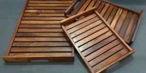 Wooden Rectangle Serving Tray