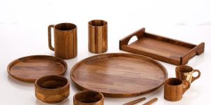 Wooden Serving Set