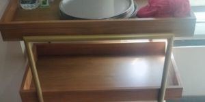 Wooden Serving Trolley