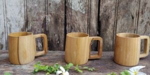 Wooden Tea Cups