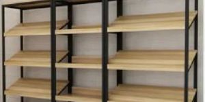 Wooden Garment Display Rack