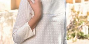 Ladies Chikan Embroidered Top