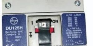 L&T DU125H 3 Pole 125A MCCB