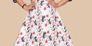 Girls Cotton Long Frock