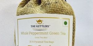 Whole Peppermint Green Tea
