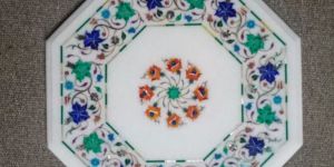 Marble Inlay Table Tops