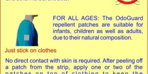 OdoGuard Mosquito Repellent Patch