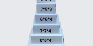 Plain White Cake Packaging Box