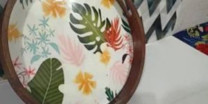 8 Inch Wooden Serving Tray