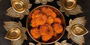 Iron Lotus Oil Diya Set