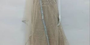 Ladies Embroidered Fancy Gown