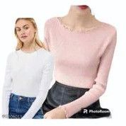 Ladies Rib Pico Top