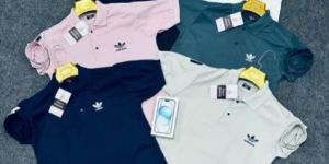Mens Collar Neck T Shirts