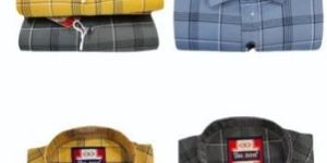 Mens Cotton Check Shirt