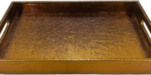 MDF TRAY WITH LEATHER FINISH