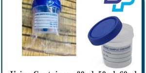 URINE CONTAINER 30ML, 50ML, 60ML, 100ML