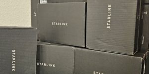 Starlink Satellite Ethernet Adapter for V2 Rectangle Dish