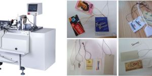 Automatic Double Pieces Hangtag Threader Machine