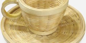 Decorative Bamboo Woven Cup