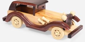 Wooden Vintage Style Classic Car Toy