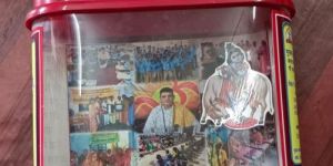 Multicolor Donation Box