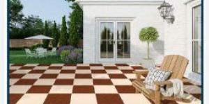 Matt Ivory Terracotta Floor Tile