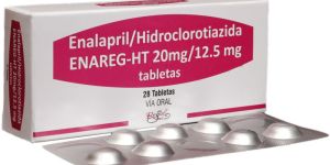 Enalapril/Hidroclorotiazida Enareg-HT 20mg/12.5mg Tablets