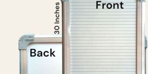 20x30cm MDF Slate & White Board