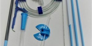 Pigtail Liver Abscess Drainage Catheter Kit Pcn Catheter Set
