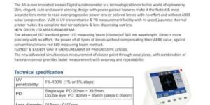 G-MATRONIX AUTO LENSMETER SLK-5700