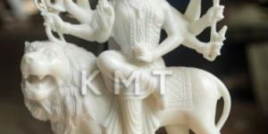 Marble Durga Statue