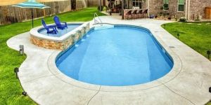 Oval Shape Swimming Pool Construction Service
