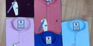 Mens Chinese Collar Shirt