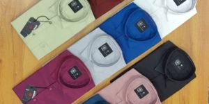 Mens Oxford Chambray Plain Shirt