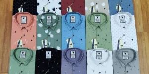 Mens Oxford Cotton Printed Shirt
