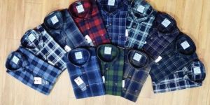 Mens Premium Cotton Check Shirt