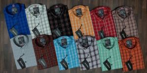 Mens Znacka Printed Cotton Shirt