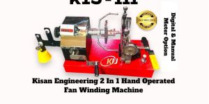 2-in-1 Ceiling Fan Winding and Coil Making Machine - KIJ 111 (Hand Operated)