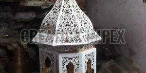 Decorative Aluminum Moroccan Lantern