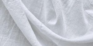 Bleached White Mulmul Cotton Fabric