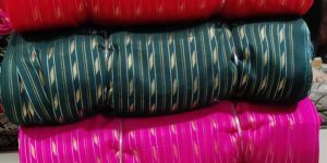 Rayon Gold Printed Fabric