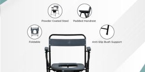 Armrest Commode Chair