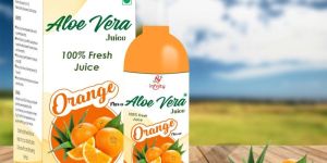 Aloevera Juice (Orange) Flavor