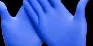 BLUE NITRILE GLOVES